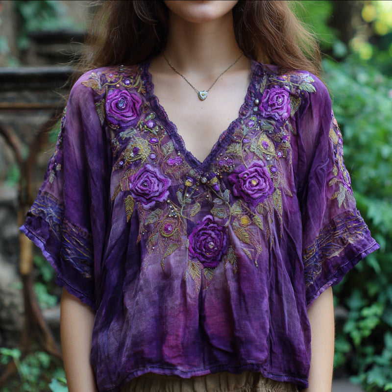 Timeless Vintage Style Top