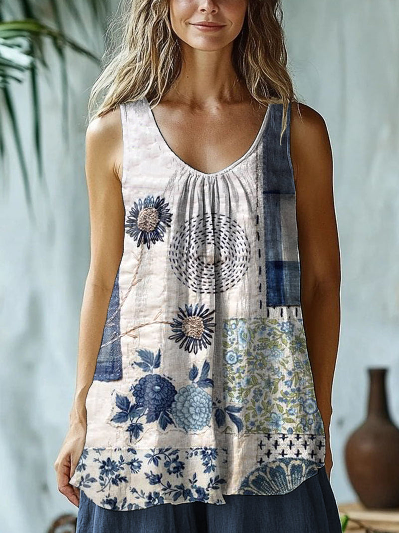 Timeless Vintage Style Top