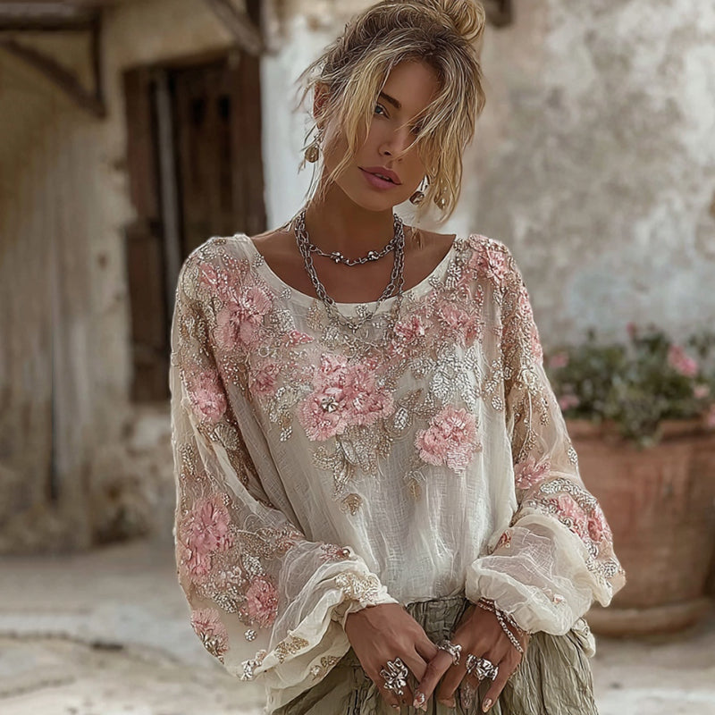 Gracefully Designed Blouse
