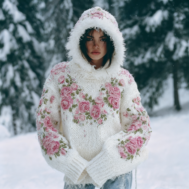 Gracefully Designed Sweater