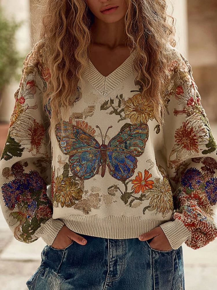 Gracefully Designed Sweater