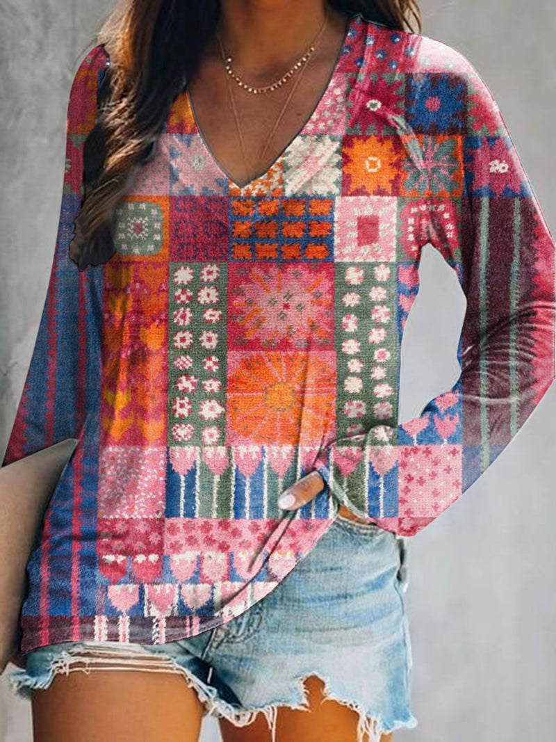 Timeless Vintage Style Top