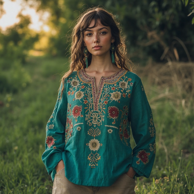 Gracefully Designed Blouse
