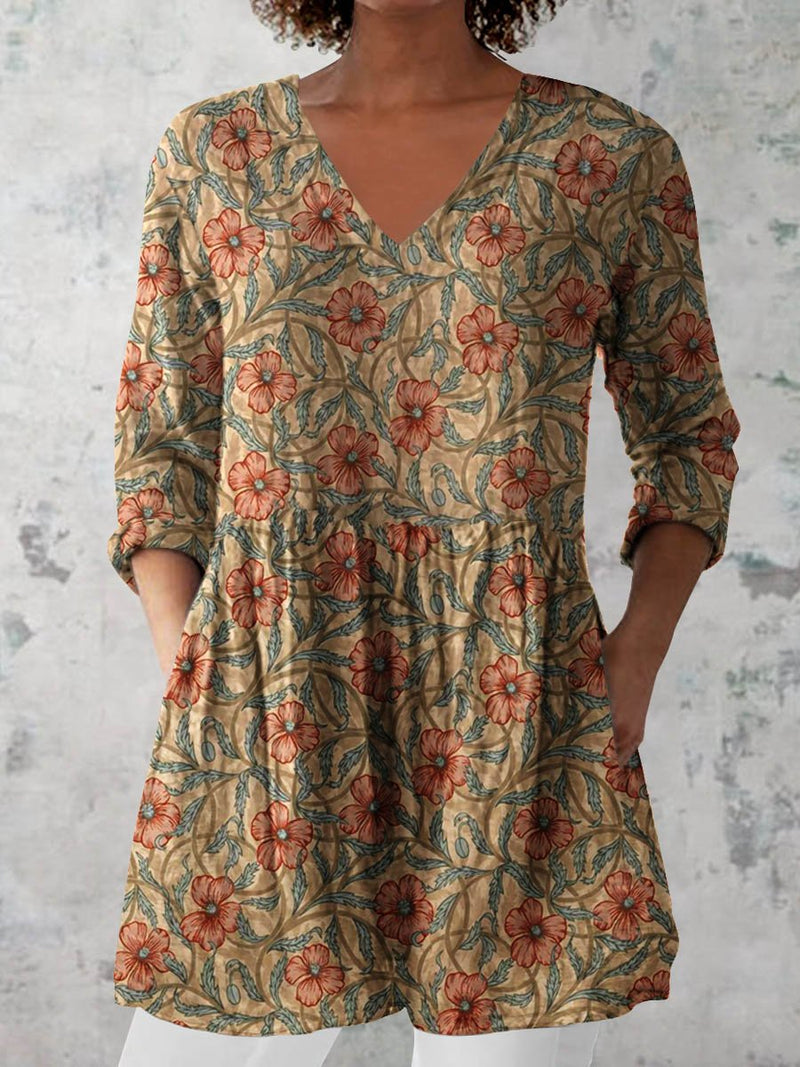 Timeless Vintage Style Top