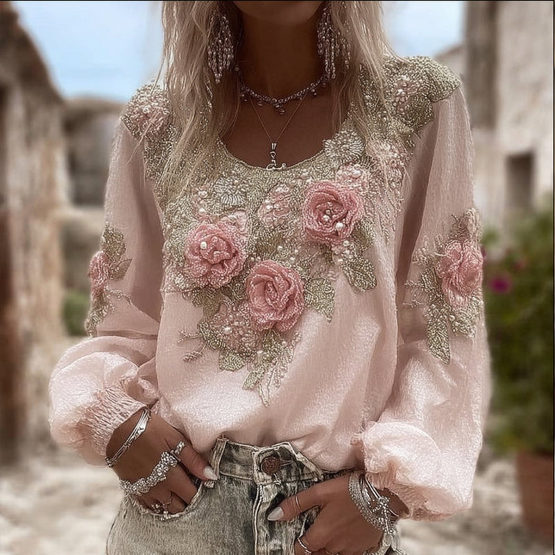 Timeless Vintage Style Top