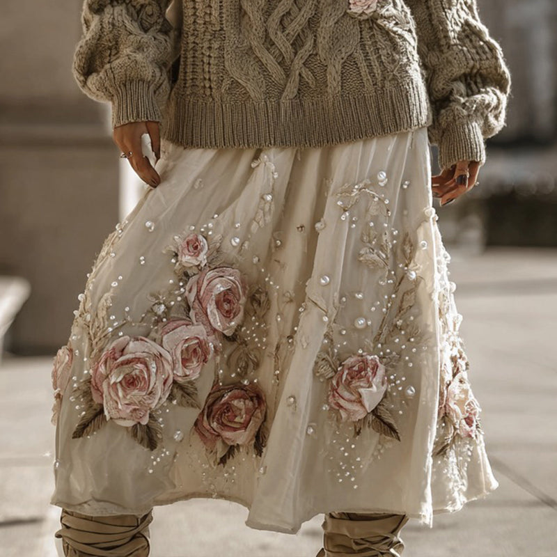 Gracefully Designed Sweater