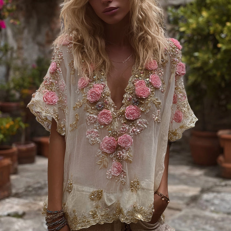 Timeless Vintage Style Top