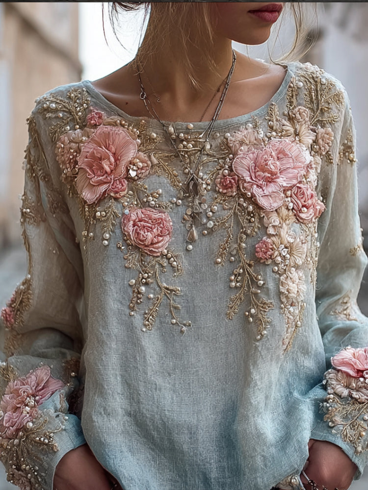 Timeless Vintage Style Top