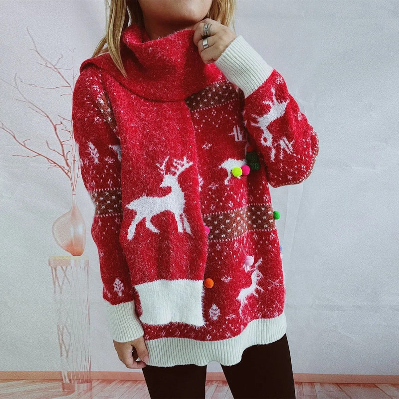 Gracefully Designed Sweater