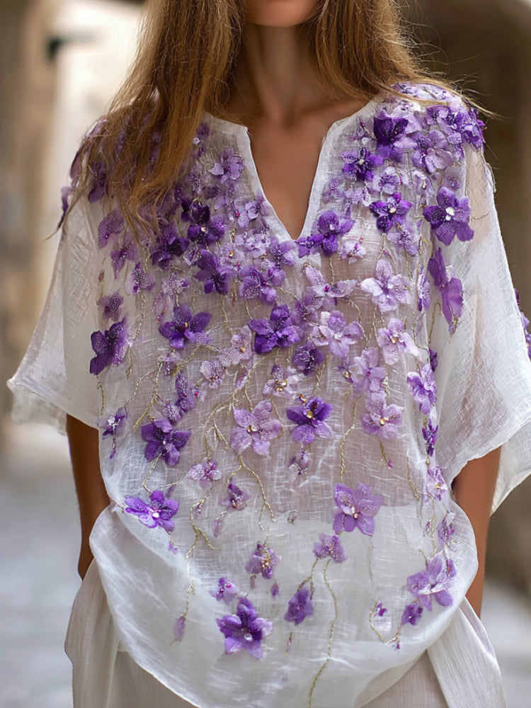Timeless Vintage Style Top