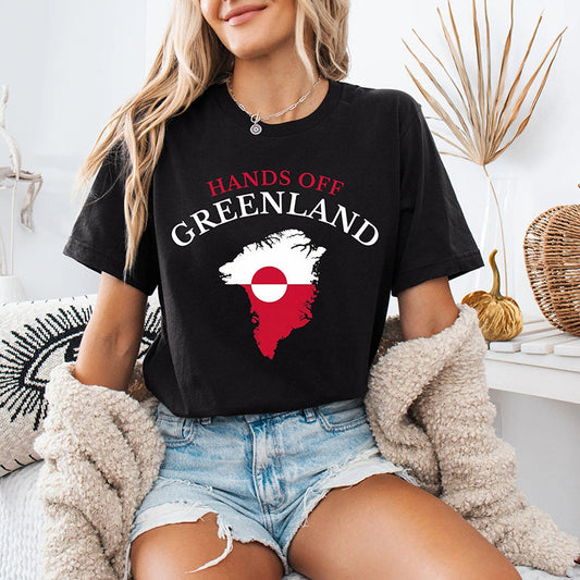 Comstylish Unisex Hand Off Greenland T-shirt