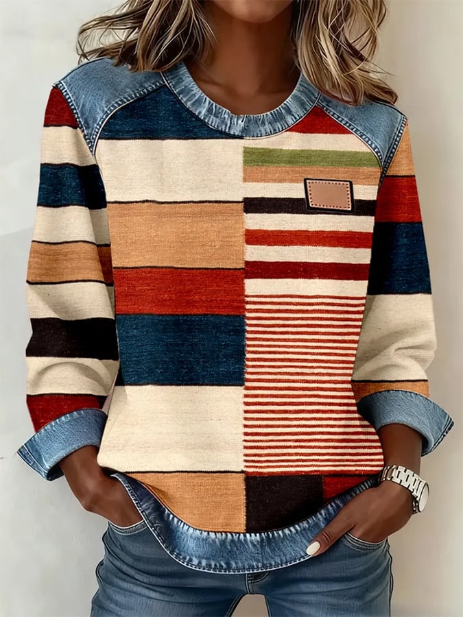 Gracefully Designed Pullover