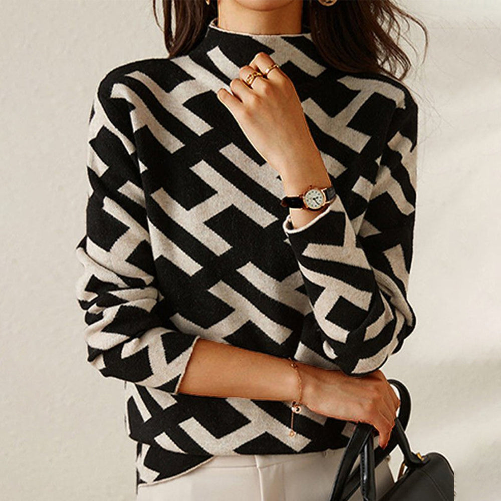 Mia® | Elegant turtleneck sweater for women