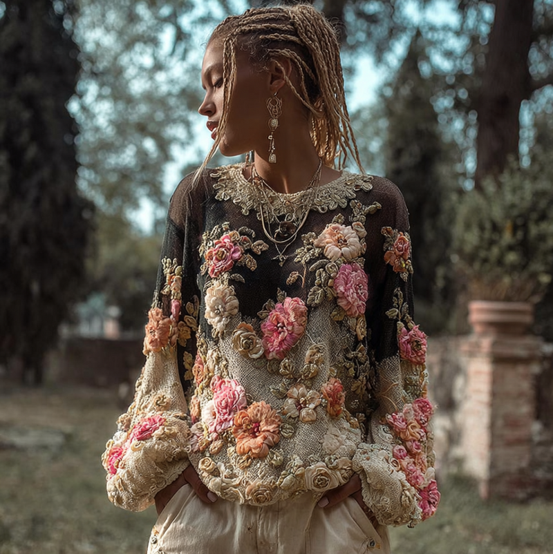 Timeless Vintage Style Sweater